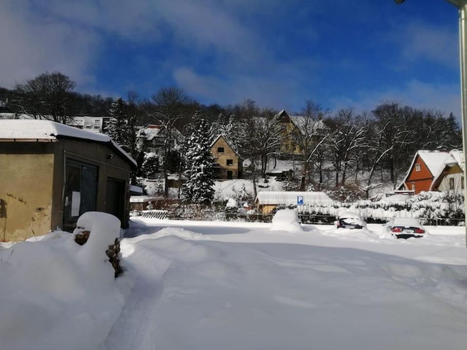 Guenstige, Schoene Ferienwohnung Im Wanderparadies Wernigerode Esterno foto